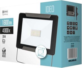 Светодиодный прожектор Ideo 20W цена и информация | Фонарики, прожекторы | hansapost.ee