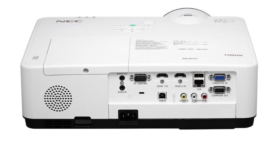 3LCD Full HD andmeprojektor NEC ME403U 4000ANSI : 60005221 цена и информация | Projektorid | hansapost.ee