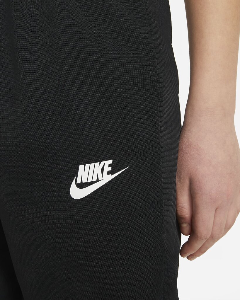 Nike laste dressikomplekt NSW FUTURA POLY CUFF TS, must-punane hind ja info | Poiste riiete komplektid | hansapost.ee