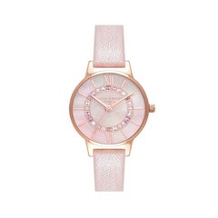 Olivia Burton Wonderland Pink naiste käekell hind ja info | Käekellad naistele | hansapost.ee