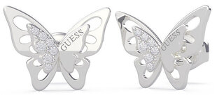 Роскошные серьги с бабочкой Guess UBE70184 цена и информация | Серьги | hansapost.ee