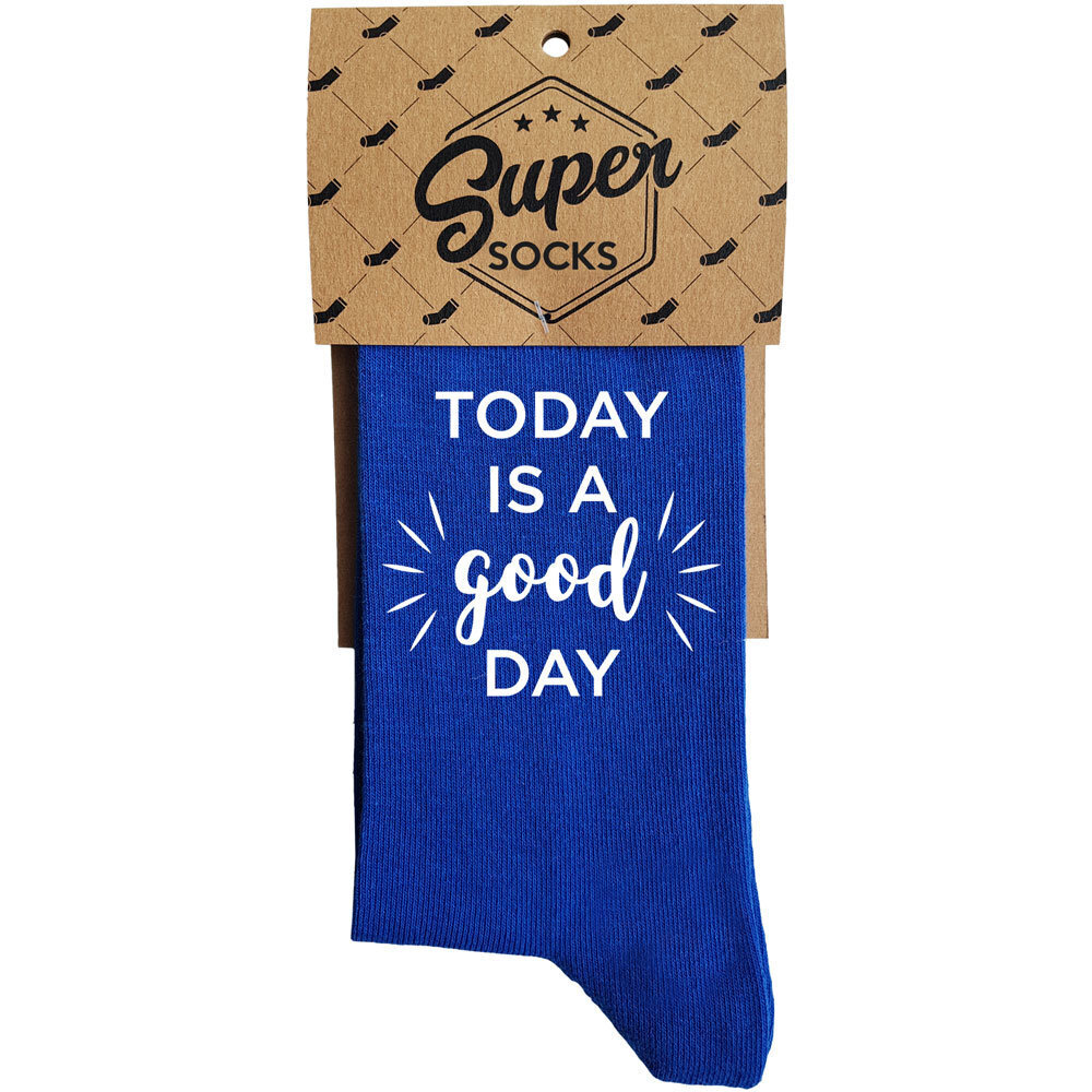 Sokid "Today is a good day" hind ja info | Lõbusad sokid | hansapost.ee