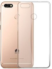 TelForceOne Nakładka Ultra Slim 0.5 mm do Huawei Honor 9 Lite transparentna (GSM034375) цена и информация | Чехлы для телефонов | hansapost.ee