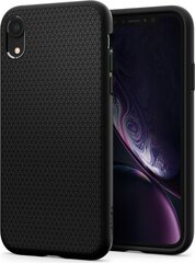 Spigen Liquid Air особо элегантный и прочный TPU чехол-крышка для Apple iPhone XR Черный цена и информация | Spigen Телефоны и аксессуары | hansapost.ee