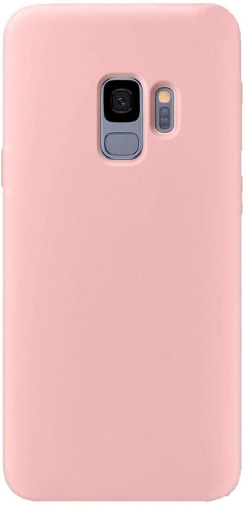 Tagakaaned Evelatus    Samsung    S9 Silicone Case    Pink Sand цена и информация | Telefonide kaitsekaaned ja -ümbrised | hansapost.ee