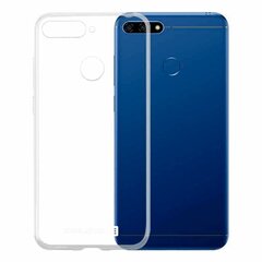 Tagakaaned Evelatus    Huawei    Y6 2018 Silicone Case    Transparent hind ja info | Telefonide kaitsekaaned ja -ümbrised | hansapost.ee