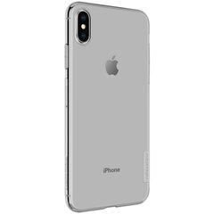 Tagakaaned Nillkin    Apple    iPhone Xs Max Nature TPU Case    Grey hind ja info | Nillkin Mobiiltelefonid, fotokaamerad, nutiseadmed | hansapost.ee