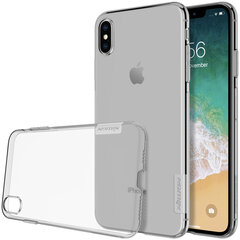 Nillkin Nature TPU Case Gel Ultra Slim Cover for iPhone XS Max grey цена и информация | Чехлы для телефонов | hansapost.ee