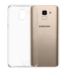 Tagakaaned Evelatus  Samsung J6 Plus Silicone Case  Transparent цена и информация | Чехлы для телефонов | hansapost.ee