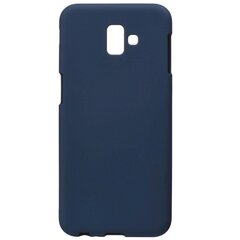 Tagakaaned Evelatus    Samsung    J6 Plus Silicone Case    Midnight Blue hind ja info | Telefonide kaitsekaaned ja -ümbrised | hansapost.ee