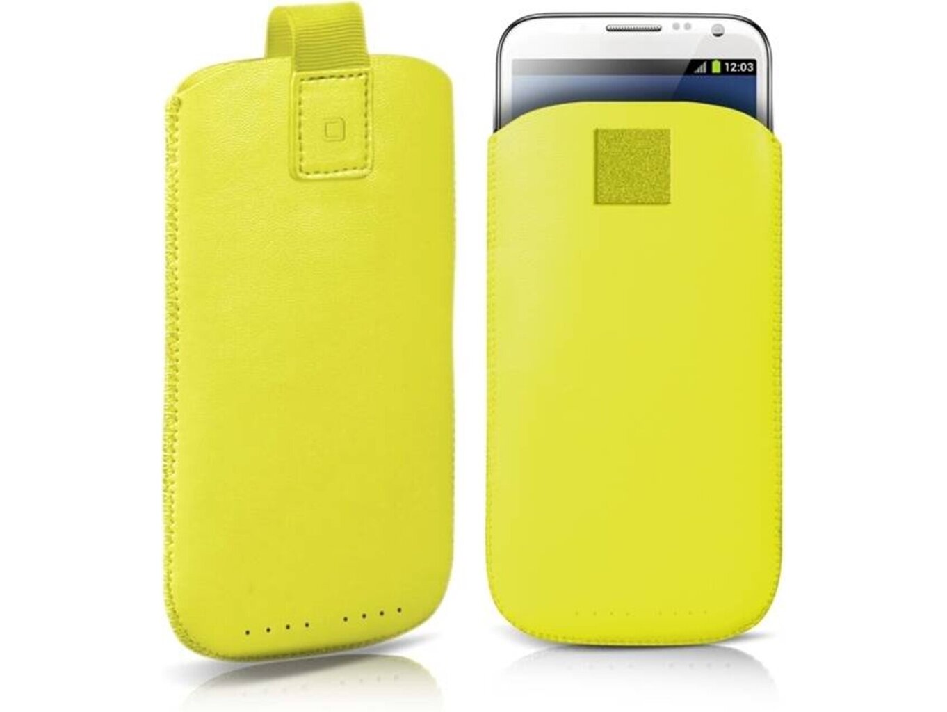 SBS Poche XL Universal Case 13.5 - 7.5 cm Yellow hind ja info | Telefonide kaitsekaaned ja -ümbrised | hansapost.ee