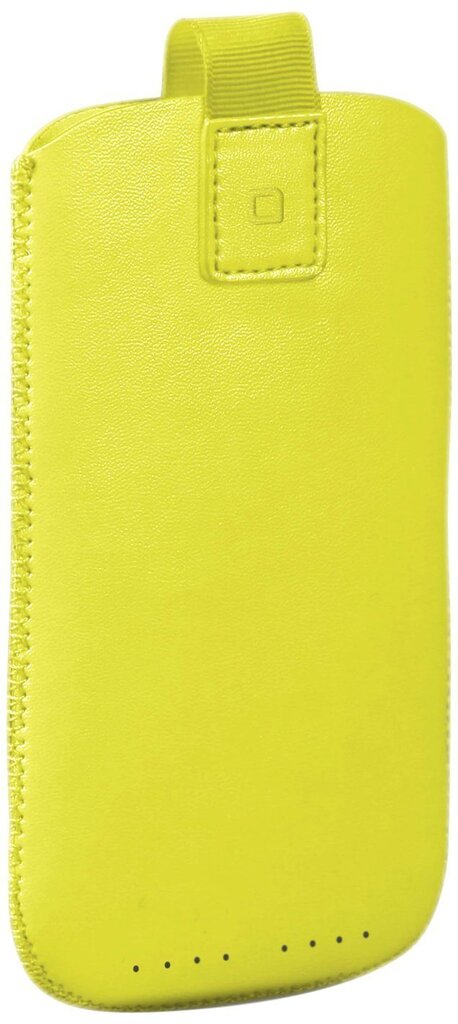 SBS Poche XL Universal Case 13.5 - 7.5 cm Yellow цена и информация | Telefonide kaitsekaaned ja -ümbrised | hansapost.ee