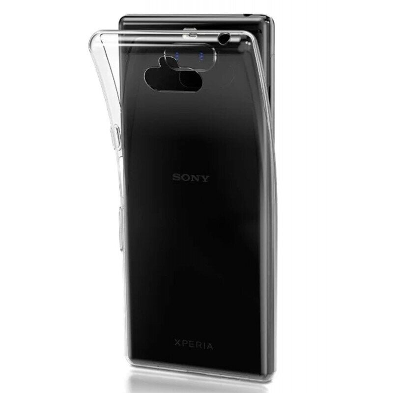 Tagakaaned ILike  Sony Xperia 10 Plus Ultra Slim 0,5 mm TPU case  Transparent hind ja info | Telefonide kaitsekaaned ja -ümbrised | hansapost.ee