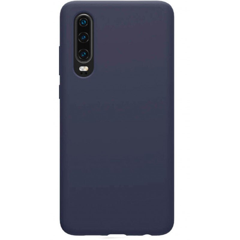 Tagakaaned Evelatus  Huawei P30 Silicone case  Midnight Blue hind ja info | Telefonide kaitsekaaned ja -ümbrised | hansapost.ee