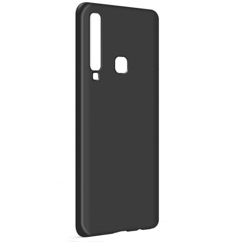 Tagakaaned Evelatus  Samsung A9 2018 Silicone Case  Black цена и информация | Telefonide kaitsekaaned ja -ümbrised | hansapost.ee