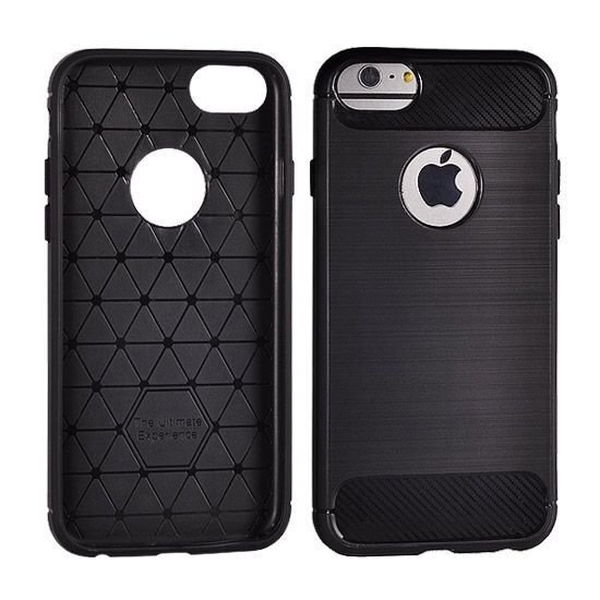 Tagakaaned GreenGo    LG    Q6 Back Case Carbon    Black hind ja info | Telefonide kaitsekaaned ja -ümbrised | hansapost.ee