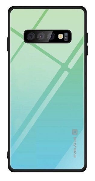 Tagakaaned Evelatus    Samsung    S9 Gradient Glass Case 6    Lagoon цена и информация | Telefonide kaitsekaaned ja -ümbrised | hansapost.ee