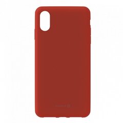 Tagakaaned Evelatus    Apple    iPhone X Silicone Case    Red hind ja info | Telefonide kaitsekaaned ja -ümbrised | hansapost.ee