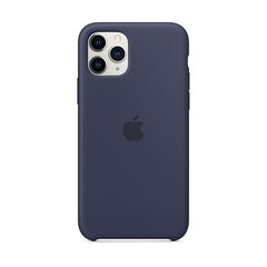 Telefoniümbris Apple iPhone 11 Pro Silicone Cover Midnight Blue hind ja info | Telefonide kaitsekaaned ja -ümbrised | hansapost.ee