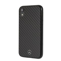 Tagakaaned Mercedes-Benz    Apple    iPhone XR Hard Case Real Carbon Fiber    Black цена и информация | Чехлы для телефонов | hansapost.ee