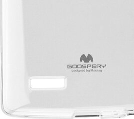 Ümbris Mercury Jelly Clear Samsung A805 A80 läbipaistev hind ja info | Telefonide kaitsekaaned ja -ümbrised | hansapost.ee