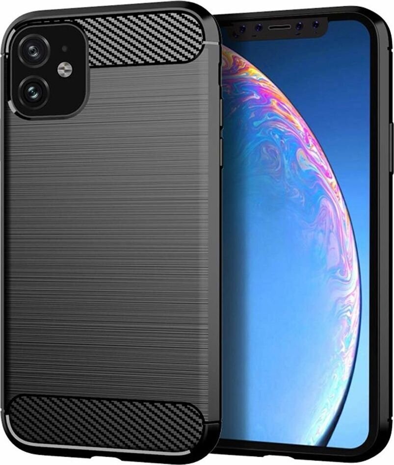 Forcell Carbon Case Iphone 11 must hind ja info | Telefonide kaitsekaaned ja -ümbrised | hansapost.ee