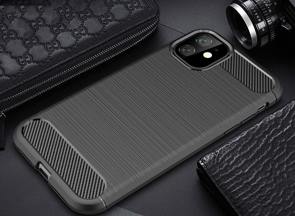 Forcell Carbon Case Iphone 11 must hind ja info | Telefonide kaitsekaaned ja -ümbrised | hansapost.ee