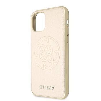 Tagakaaned Guess    -    iPhone 11 Pro Max Stripe Cover    Gold hind ja info | Telefonide kaitsekaaned ja -ümbrised | hansapost.ee