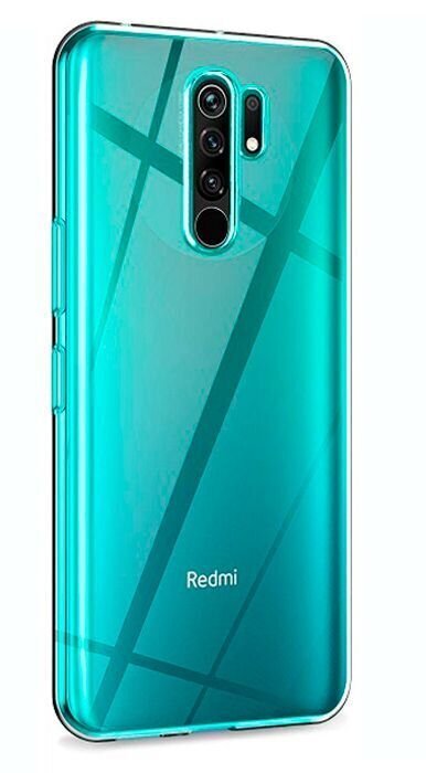 Tagakaaned Evelatus       Xiaomi Redmi 9 TPU 1.5MM    Transparent hind ja info | Telefonide kaitsekaaned ja -ümbrised | hansapost.ee
