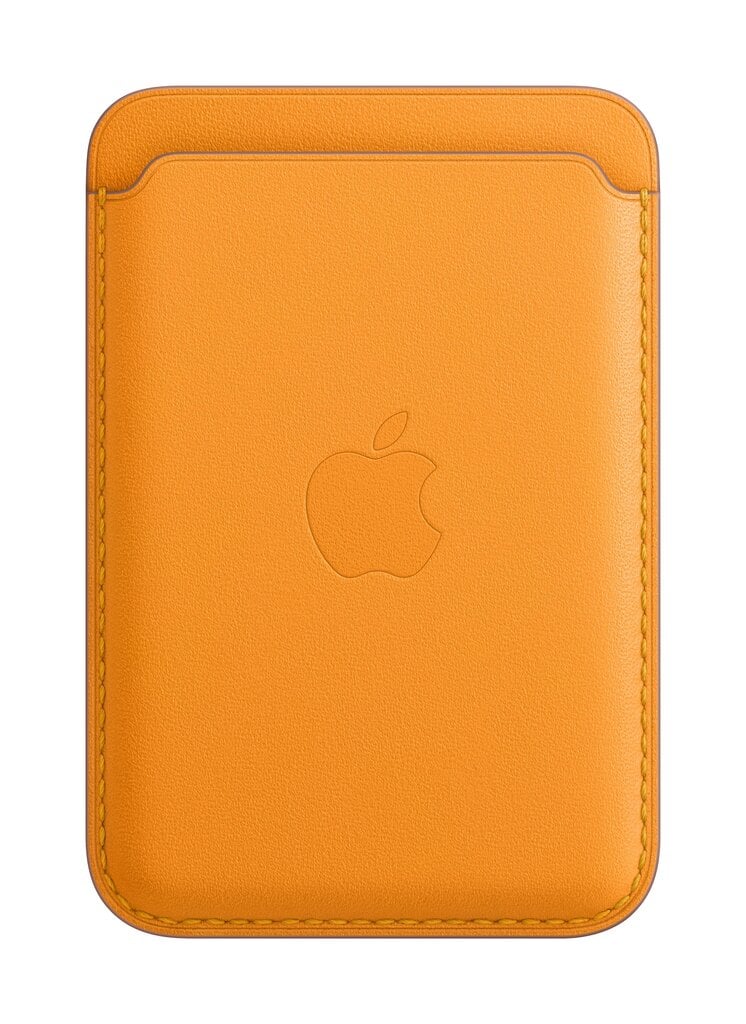 iPhone Leather Wallet with MagSafe - California Poppy цена и информация | Telefonide kaitsekaaned ja -ümbrised | hansapost.ee