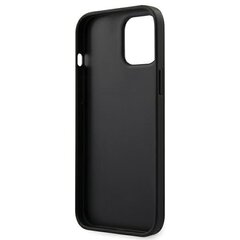 Чехол Karl Lagerfeld Saffiano K&C Heads Cover для iPhone 12 Pro Max 6.7, черный KLHCP12LSAKICKCBK  цена и информация | Чехлы для телефонов | hansapost.ee