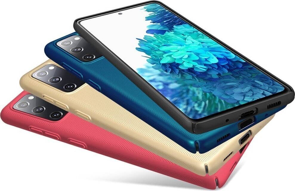 Nillkin Super Frosted Back Cover for Samsung Galaxy S20 FE Peacock Blue hind ja info | Telefonide kaitsekaaned ja -ümbrised | hansapost.ee