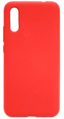 Ümbris Evelatus       Xiaomi Redmi 9a Soft Touch Silicone    Red hind ja info | Telefonide kaitsekaaned ja -ümbrised | hansapost.ee