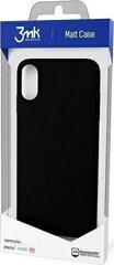Telefoniümbris 3MK Matt Case Samsung G991 S21 jaoks, must hind ja info | Telefonide kaitsekaaned ja -ümbrised | hansapost.ee