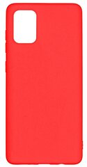 Tagakaaned Evelatus    Xiaomi    Poco M3 Soft Touch Silicone    Red hind ja info | Xiaomi Mobiiltelefonid, fotokaamerad, nutiseadmed | hansapost.ee