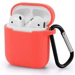 Apple AirPods kõrvaklappide vutlari kaitsev ümbris Evelatus Dark Coral hind ja info | Kõrvaklapid | hansapost.ee