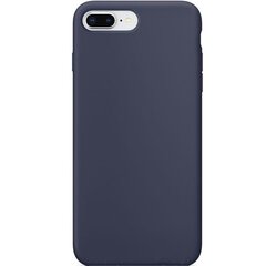Tagakaaned Evelatus    Apple    iPhone 7 Plus/8 Plus Soft Case with bottom    Midnight Blue hind ja info | Telefonide kaitsekaaned ja -ümbrised | hansapost.ee