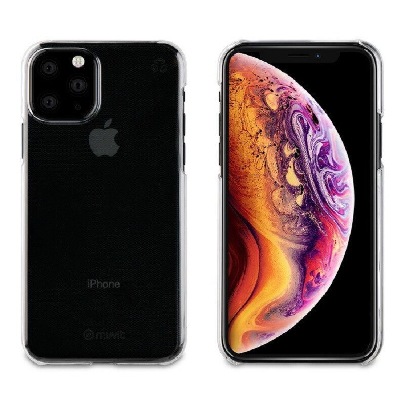 Apple iPhone 11 Pro Max Recycletek Cover By Muvit Transparent hind ja info | Telefonide kaitsekaaned ja -ümbrised | hansapost.ee