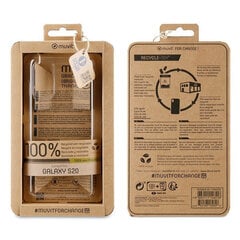 Samsung Galaxy S20 Recycletek Cover By Muvit Transparent hind ja info | Telefonide kaitsekaaned ja -ümbrised | hansapost.ee