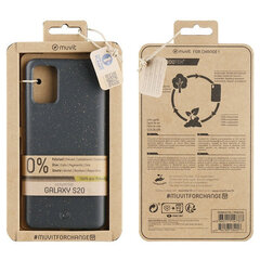 Задняя крышка Bambootek для Samsung Galaxy S20 от Muvit, серая цена и информация | Чехлы для телефонов | hansapost.ee