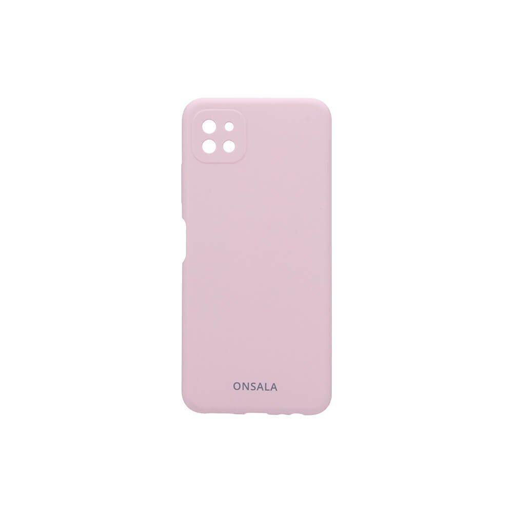 Samsung Galaxy A22 silikooniümbris Sand pink ONSALA : 664057 цена и информация | Telefonide kaitsekaaned ja -ümbrised | hansapost.ee