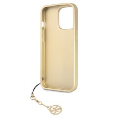 GUHCP13XGF4GBR Guess 4G Charms Cover for iPhone 13 Pro Max Brown hind ja info | Telefonide kaitsekaaned ja -ümbrised | hansapost.ee