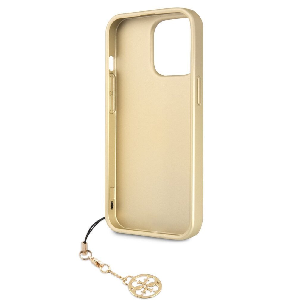 GUHCP13XGF4GBR Guess 4G Charms Cover for iPhone 13 Pro Max Brown цена и информация | Telefonide kaitsekaaned ja -ümbrised | hansapost.ee