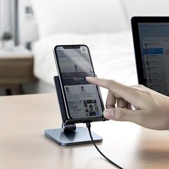 Ugreen foldable smartphone stand  phone stand gray (LP263) цена и информация | Держатели для телефонов | hansapost.ee