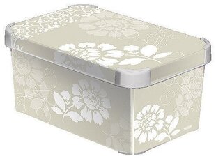 Коробка с крышкой Deco Stockholm S 29,5x19,5x13,5cм  цена и информация | Корзины и ящики для хранения | hansapost.ee