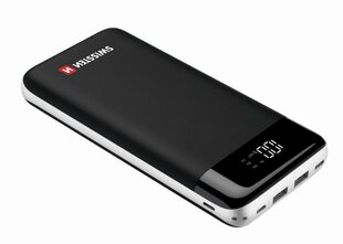 Зарядное устройство Swissten Black Core Premium Recovery Power Bank 2.1A / USB / USB-C / 30000 мАч, черное цена и информация | Зарядные устройства Power bank | hansapost.ee