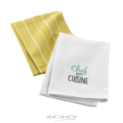 Набор кухонных полотенец Douceur d'intérieur, 2 шт. цена и информация | Кухонные полотенца, рукавицы, фартуки | hansapost.ee