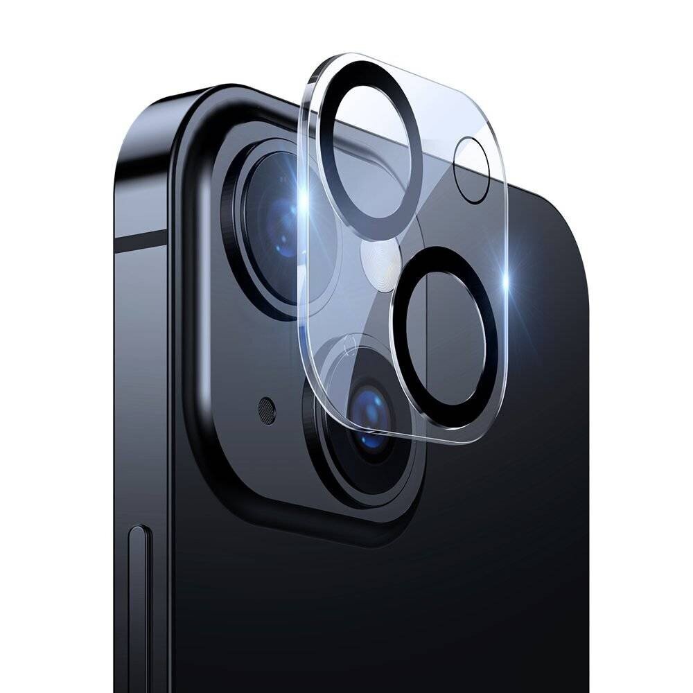 LCD kaitsekile kaamera jaoks Baseus Apple iPhone 13 mini/13 2tk labipaistev SGQK000002 цена и информация | Ekraani kaitseklaasid ja kaitsekiled | hansapost.ee