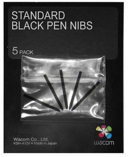WACOM PEN NIBS BLACK 5 PACK FOR I4 цена и информация | Tahvelarvuti lisatarvikud | hansapost.ee