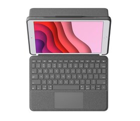 LogiTech Combo Touch, 10.2" hind ja info | Tahvelarvuti ümbrised ja kaaned | hansapost.ee